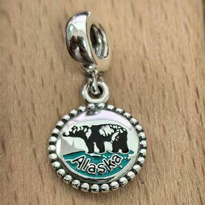 Pandora Alaska Exclusive Charm Pendant, S925 Silver Bracelets